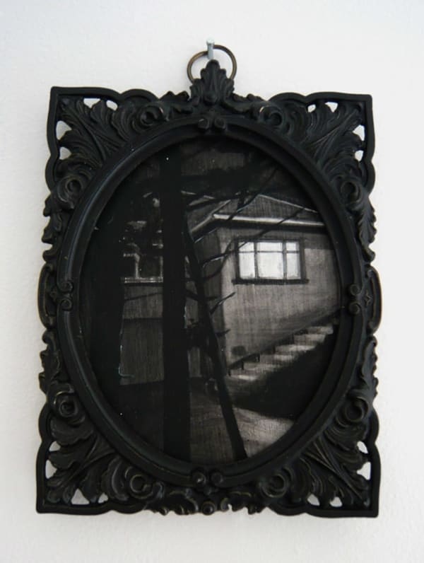 Josephine Cachemaille Night Watch, 2009 Acrylic and gesso on board 85 x 65 mm