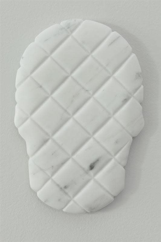 Martin Selman Mean Girls, 2011 Carrara marble 24.0 x 16.0 x 2.0 cm