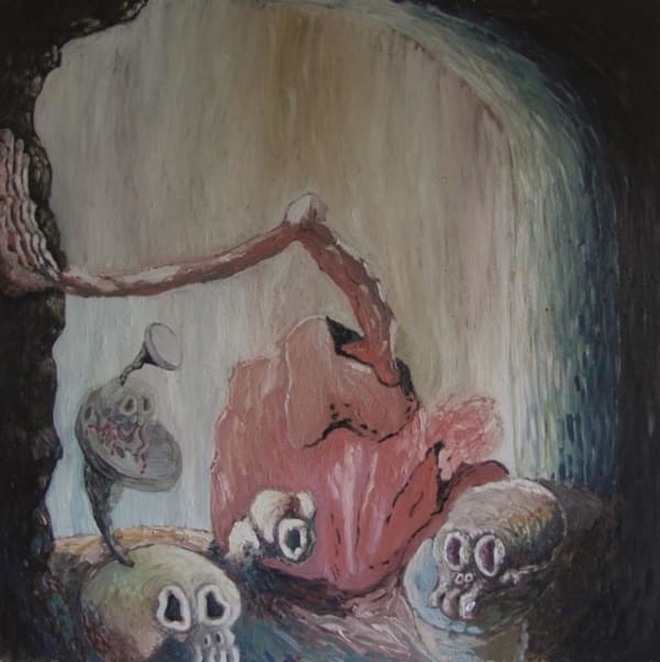 Peter Malone The Good Pragmatist, 2014 Oil on canvas 150.0 x 150.0 cm