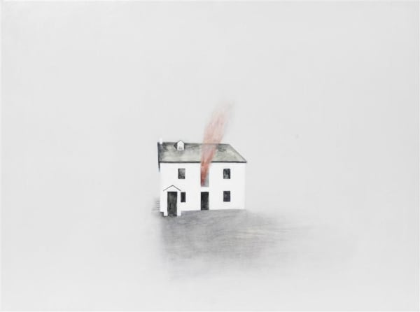 Alan Ibell The Writer's Garret, 2013 acrylic on board 90.0 x 120.0 cm