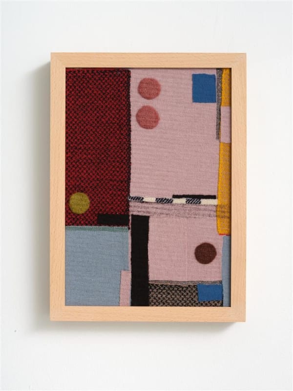 Julia Holderness, Float_ pink and red, 2020