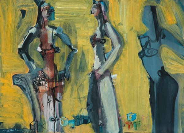 John Oxborough, III Studies with Yellow, 2006