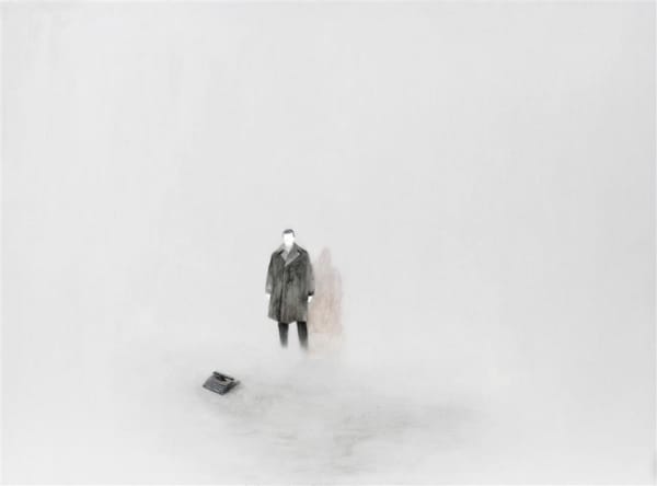 Alan Ibell The Writer's Remains, 2013 Acrylic on board 90.0 x 120.0 cm