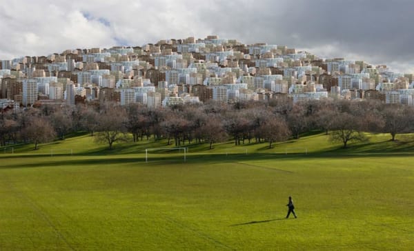 Pj Paterson City on a Hill, 2012 Digital collage photograph 93.0 x 142.0 cm