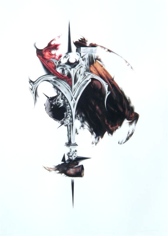 Michael Hawksworth Strife Knot XI, 2013 Coloured pencil and ink on paper 56.5 x 71.0 cm