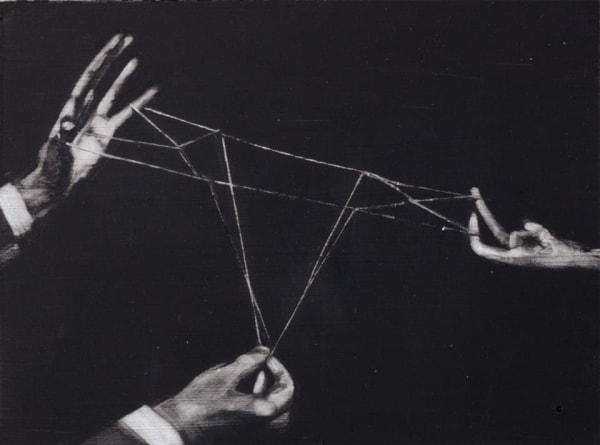 Josephine Cachemaille Figure 4: Manoeuvre, 2014 Acrylic on board 25.0 x 18.5 cm