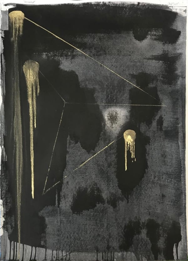 Cruz Jimenez Messenger, 2019 mixed media on paper 100.0 x 70.0 cm