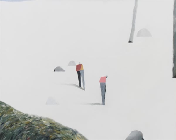 Alan Ibell The Great Perpendicular Path, 2017 acrylic on canvas 150.0 x 120.0 cm