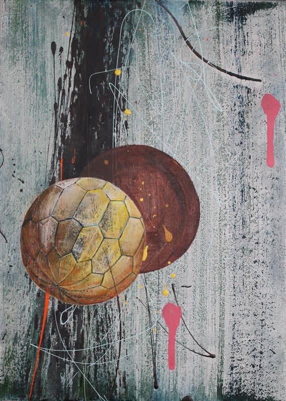 Vanessa Gleye Finnimbrun Penumbra, 2014 Acrylic on canvas 33.0 x 24.0 cm