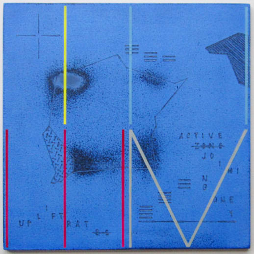 Matthew Moriarty CC - 2B, 2012 Etching and acrylic on board 20.0 x 20.0 cm