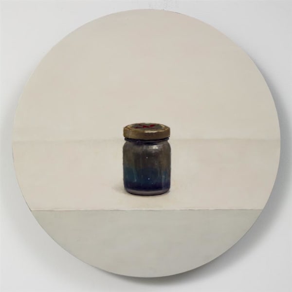 Damien Kurth Elemental, 2014 Oil on board 40.0 x 40.0 cm