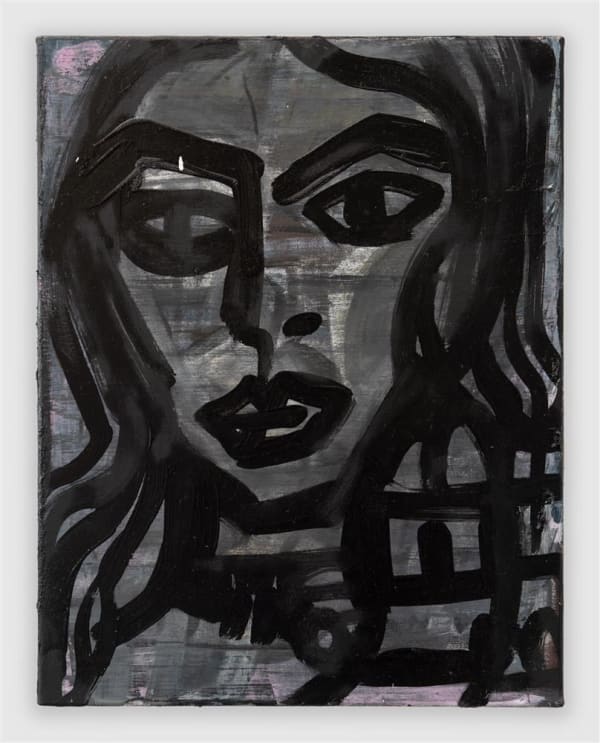 Natasha Wright Female 5, 2021 Oil on canvas 460 x 355 mm