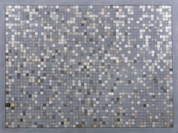 Linda Holloway SO 2337 (Discrete particles), 2015 enamacryl on canvas 151.0 x 200.0 cm