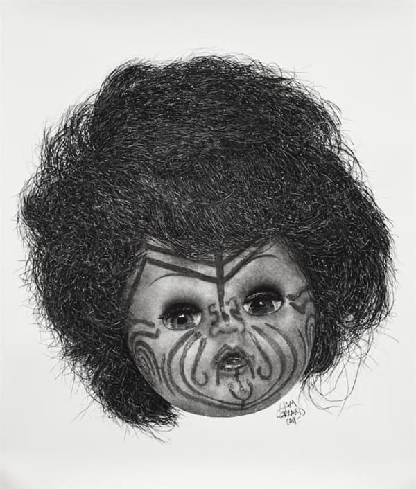 Liam Gerrard Doll I, 2011 Charcoal on paper 90.0 x 80.0 cm