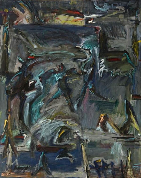 Alan Pearson Winter of the mind, 1992 oil on canvas 1260 x 990 mm