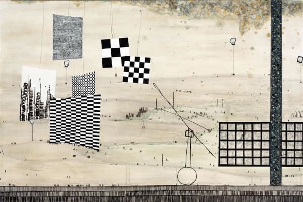 Linda Holloway Quixote, 2013 Oil on wood 120.0 x 180.0 cm