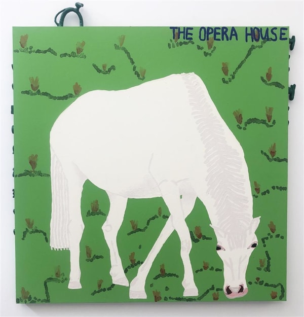 Claudia Kogachi THE OPERA HOUSE, 2020 acrylic on canvas 120.0 x 120.0 cm