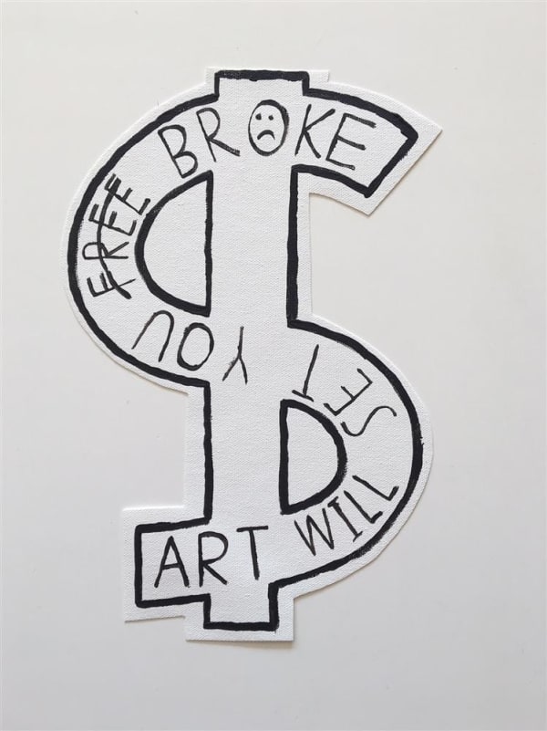 Matt Liggins, Art will set you broke, 2018