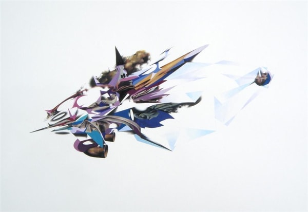 Michael Hawksworth Transport, 2012 Ink, colour pencil and gouache on paper 60.0 x 80.0 cm