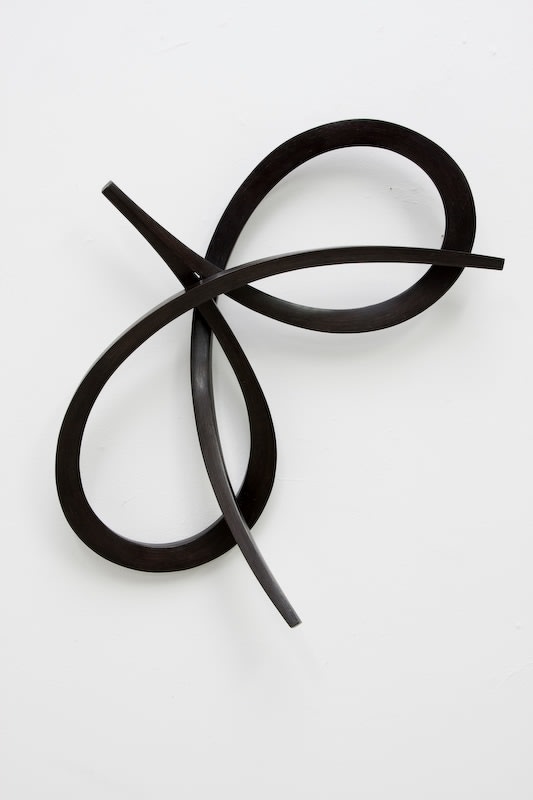 Ray Haydon Twist IV, 2008 Handshaped mahogany 470 x 530 mm