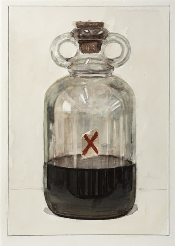 Damien Kurth Settle, 2012 Watercolour on paper 29.5 x 21.0 cm