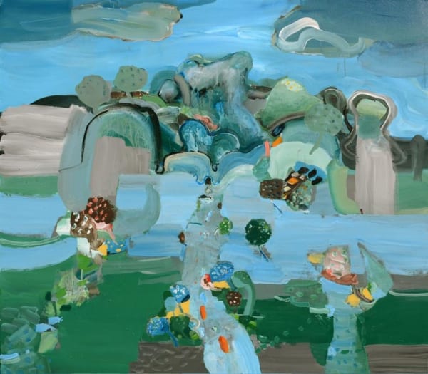 John Oxborough Good Friday, Auckland, 2013 Acrylic on canvas 121.5 x 137.0 cm