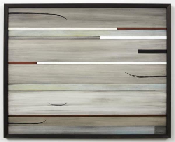 Simon Kaan Untitled 15-17, 2017 carved oil on board 93.0 x 120.0 cm