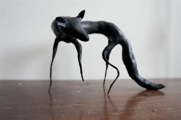 Catherine Ellis Untitled, 2012 Modelling material, wire, paint 10.0 x 5.0 x 18.0 cm