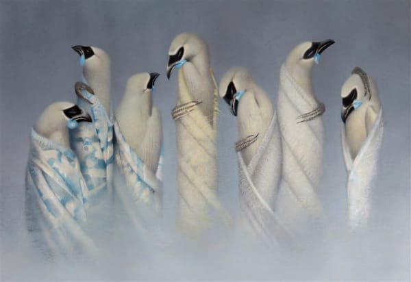 Paul Martinson Trance Dance, 2016 oil on paper 49.0 x 70.0 cm