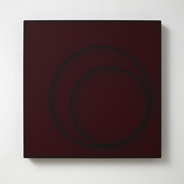 Karyn Taylor Double Round, 2018 acrylic 600 x 600 x 45 mm