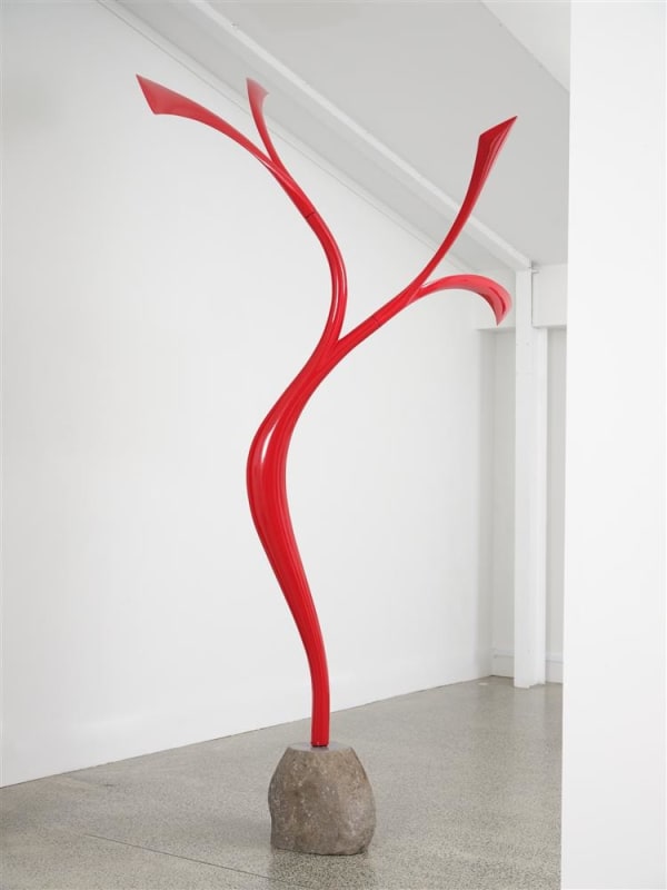Ray Haydon, Oscillate II (red), 2020