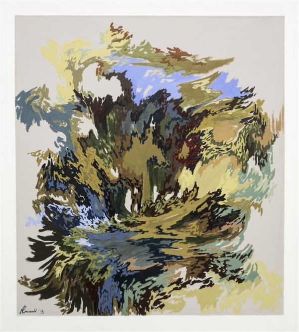 Amanda Gruenwald Accumulations 9, 2013 Oil on canvas 114.0 x 104.0 cm