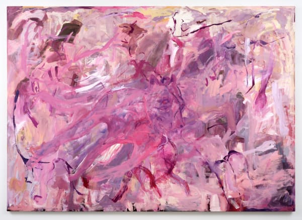 Brenda Nightingale Running, 2024 acrylic on canvas 1900 x 2700 mm