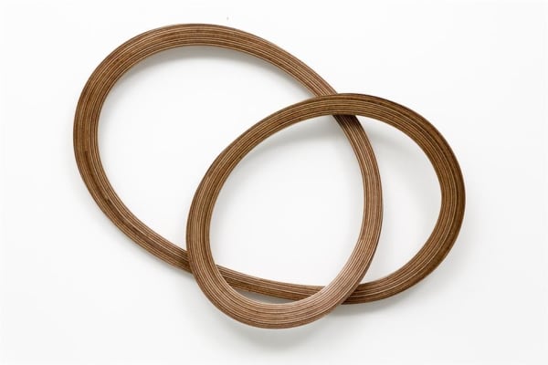 Ray Haydon Loop, 2013 Mahogany 450 x 630 x 60 mm