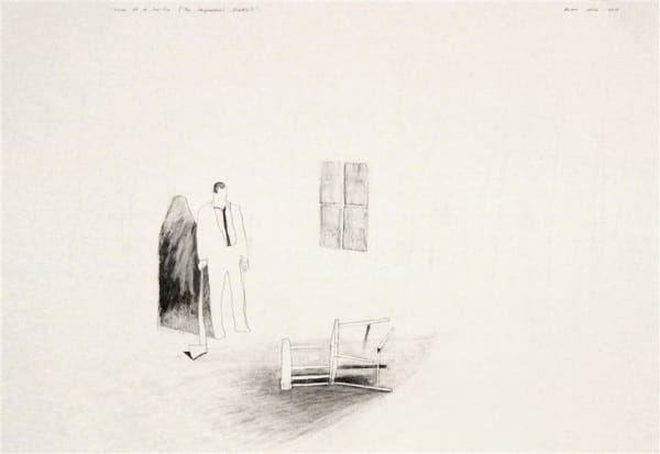 Alan Ibell Vision Of A Sacrifice (The Carpenter's Double), 2013 Pencil on paper 89.0 x 68.5 cm