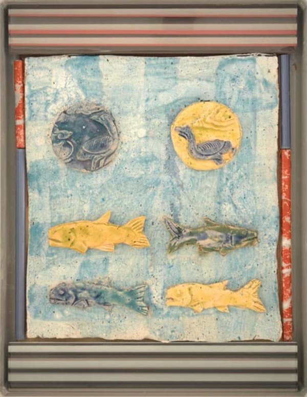 John Papas, Summer (Blue and Yellow), 2006