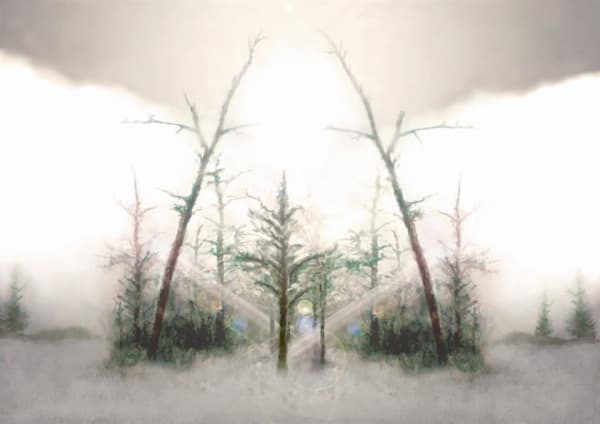 Damien Kurth Dark Sun, 2011 Limited edition digital painting (ed. 4) 37.0 x 52.0 cm