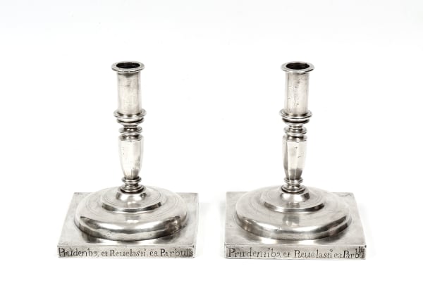 Par de Castiçais Civis , Portugal, séc. XVII