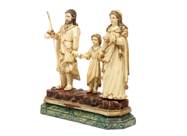 Sagrada Família Caminhante Indo-portuguesa , Índia, séc. XVII/XVIII