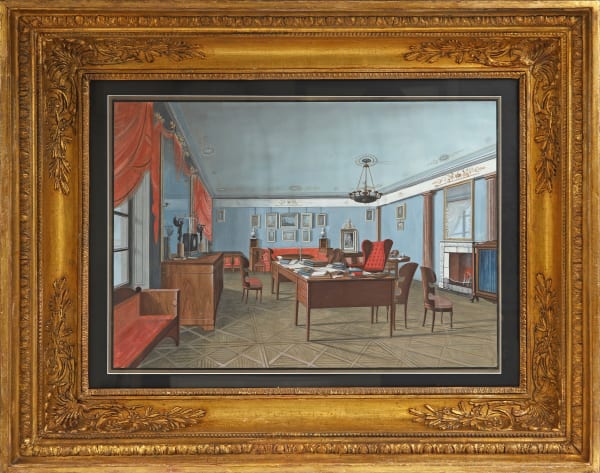 Escola Russa Sem Título, 1820-1822 guache s/ papel 39,5 x 56,5 cm Não assinado nem datado.