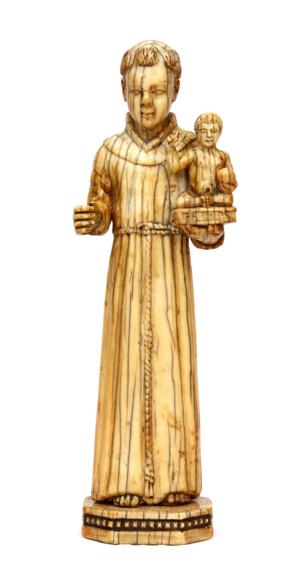 Santo António com o Menino, Ceilão, séc. XVII