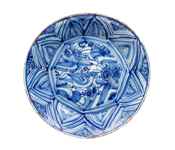 Bacia "Desenho Geométrico" , Lisboa, 1610-1620