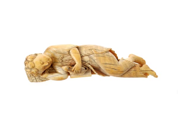 Menino Jesus Bom Pastor Luso-Siamês, Reino do Sião, período Ayutthaya, finais séc. XVI - inícios séc. XVII