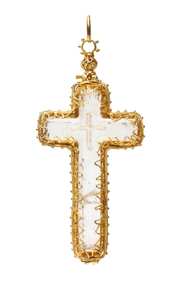 Cruz Indo-portuguesa , Índia, séc. XVII