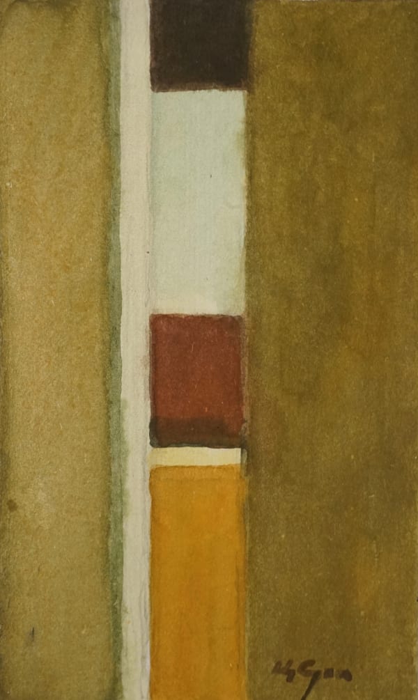 Sukhee Tsagaan (Mongolia), Composition 67 (Abstract Study), 1985