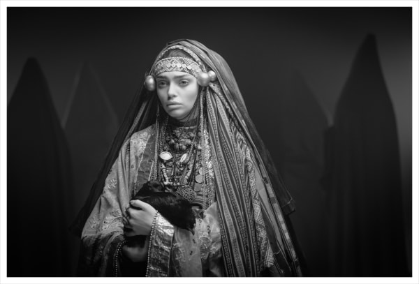 Zinaida (Ukraine), DNA of Freedom II (Black Bird) Black and White, 2022