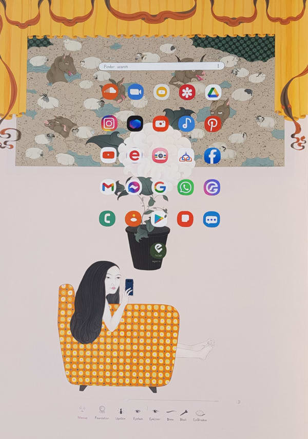 Uuriintuya Dagvasambuu (Mongolia), Selfie, 2021