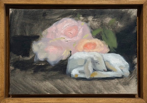 Emma Kathleen Hepburn Ferrer (Italy/US), Lamb with Roses, 2024