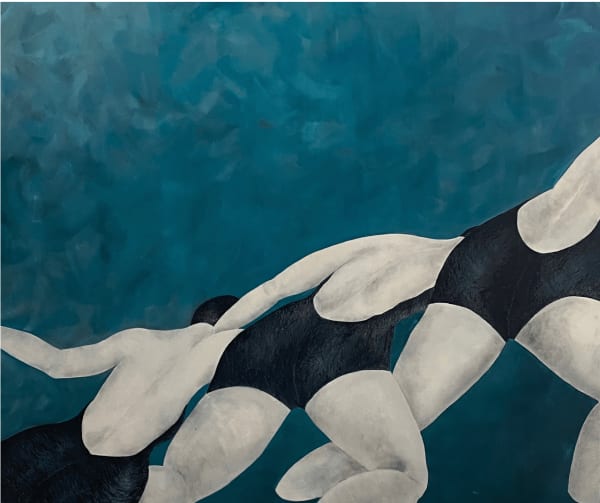 Sofia Cacciapaglia (Italy), Three Swimmers, 2020