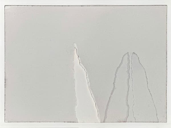 Bilgé (Turkey/US) Tide's in #1, 1975 Torn paper, pencil, watercolor 25.4x35.56cm